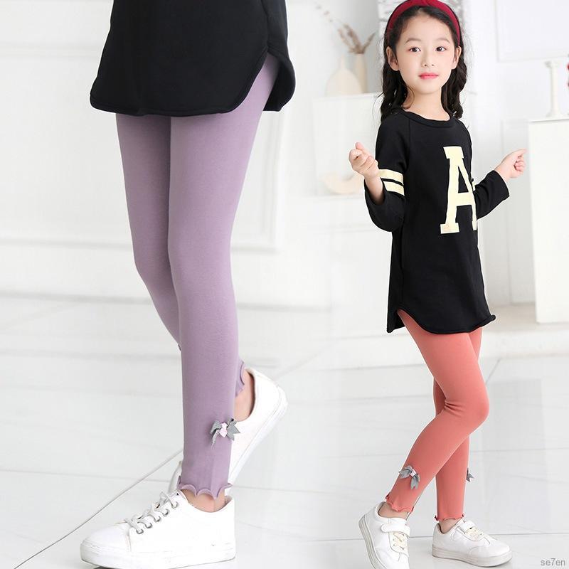 Quần Legging Họa Tiết Đối Xứng Cho Bé Gái 2-11 Tuổi