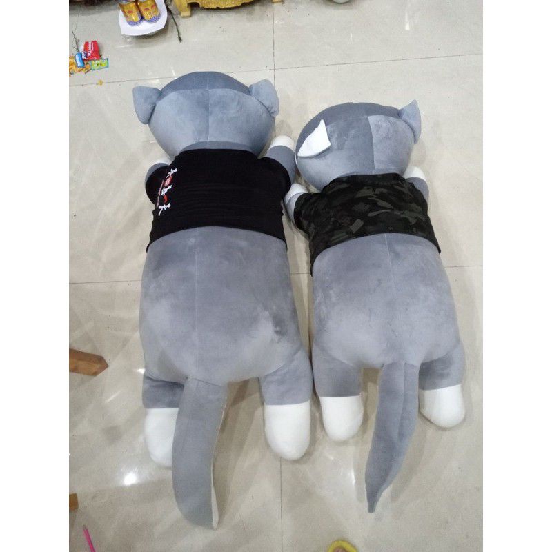 Gấu bông chó husky siêu to