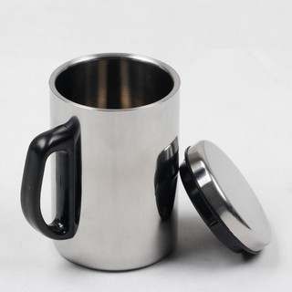 LY INOX GIỮ NHIỆT 500ML, LY UỐNG NƯỚC CÓ NẮP 2 LỚP INOX CAO CẤP