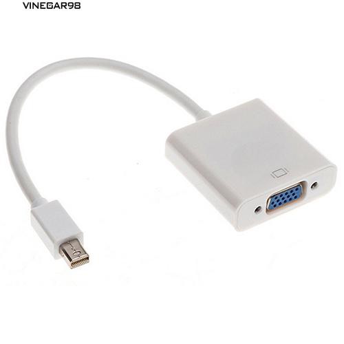 Cáp chuyển cổng DP sang VGA cho Apple Macbook Pro iMac Air Mac Mini