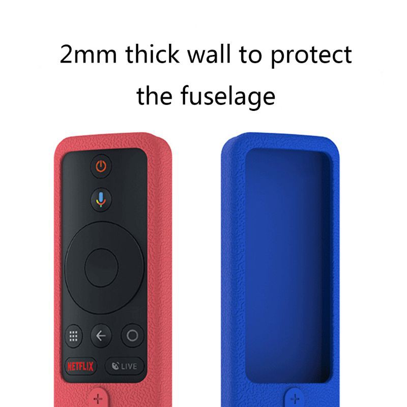 Vỏ Bọc Silicone Bảo Vệ Điều Khiển Từ Xa Chống Va Đập Chống Trượt Cho Xiaomi Mi Box S