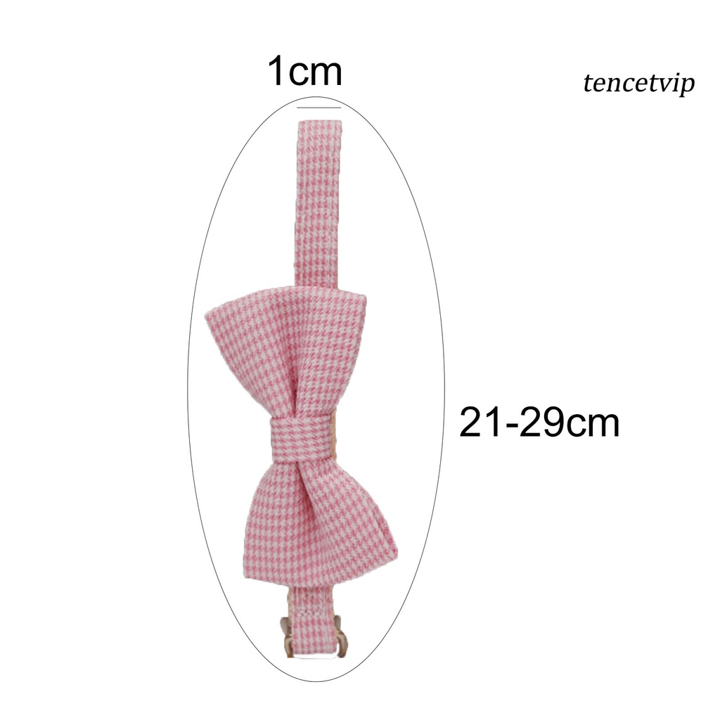Vòng Cổ Nylon Thắt Nơ Chống Mài Mòn Có Thể Điều Chỉnh Cho Thú Cưng