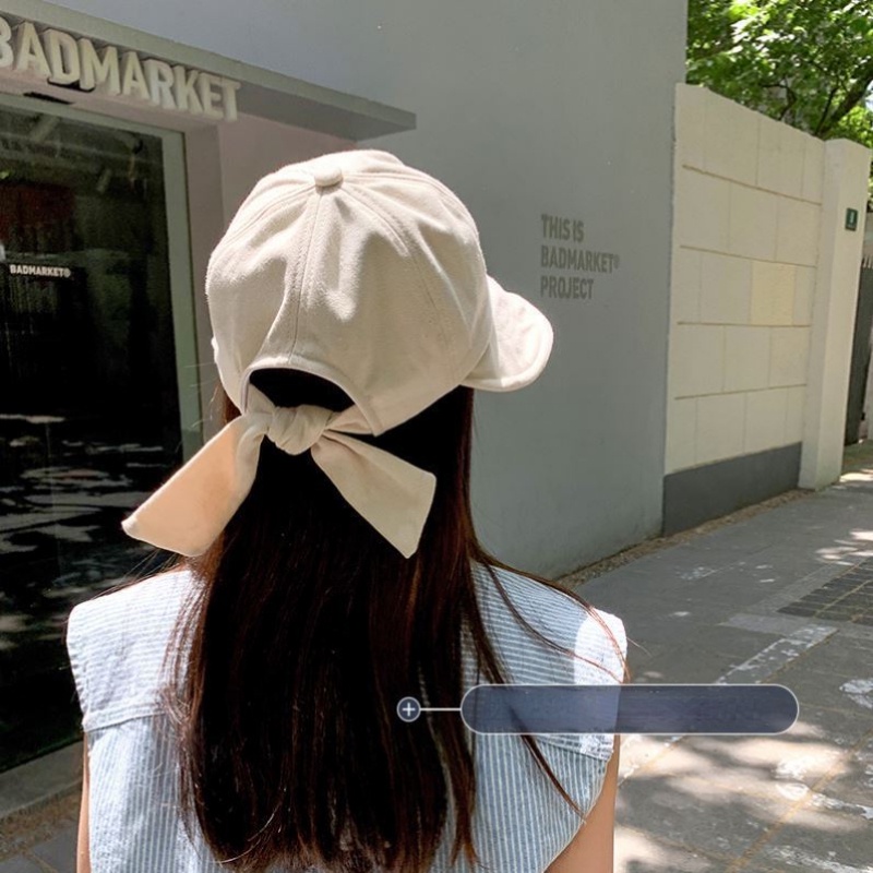 Mũ Chống Nắng Nữ Nón Tai Bèo Rộng Vành Chống Nắng Đính Nơ Xinh Xắn Thời Trang