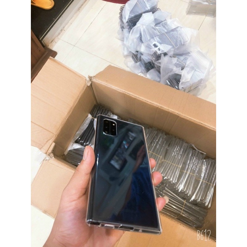 ốp trong chính hãng samssung note 10 plus( ốp chống va đập samsung note 10 plus) độ bền cực cao lâu ố vàng lâu xuống mầu