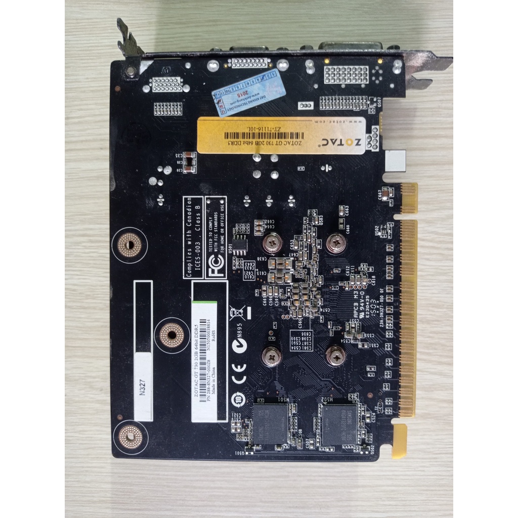 Card Màn Hình Zotac GT 730 2GB DDR5