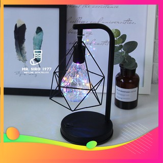 [LTSP8] Đèn led trang trí Mrsiro1977⚡🔥⭐ [SIÊU SALE] ⚡🔥⭐đèn led trang trí để bàn, để đầu giường phong cách bắc âu