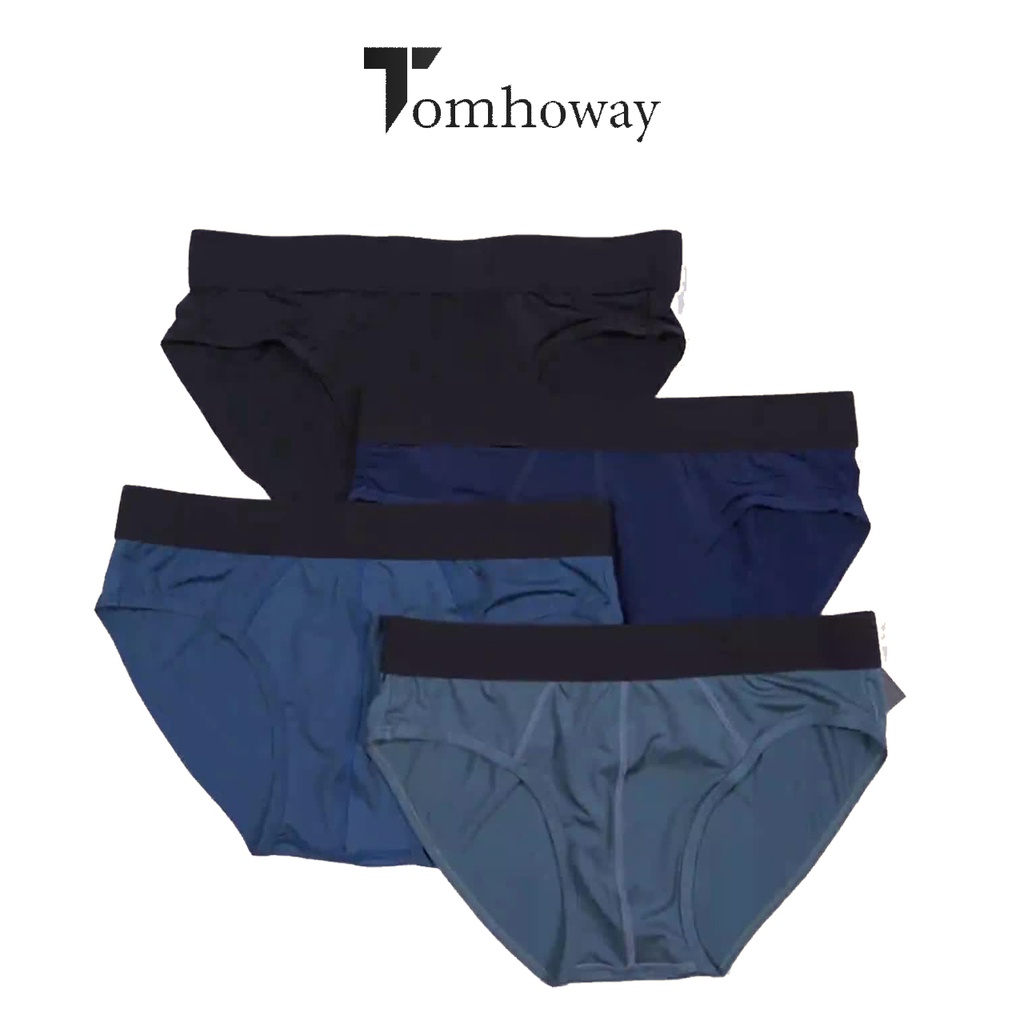 Combo 10 Quần Sịp Nam Tam giác  TOMHOWAY Nhiều Lưng Chất Vải Cotton Kháng Khuẩn Thấm Hút Và Co Dãn Tốt Cạp To