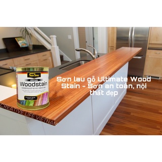 [ SƠN LAU GỖ UTIMATE WOODSTAIN ] GIÁ RẺ -THI CÔNG DỄ DÀNG- ĐỘ BỀN CAO