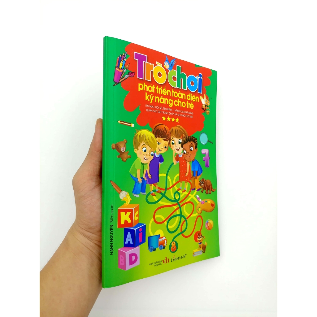 Sách - Trò Chơi Phát Triển Toàn Diện Kỹ Năng Cho Trẻ - Tập 4