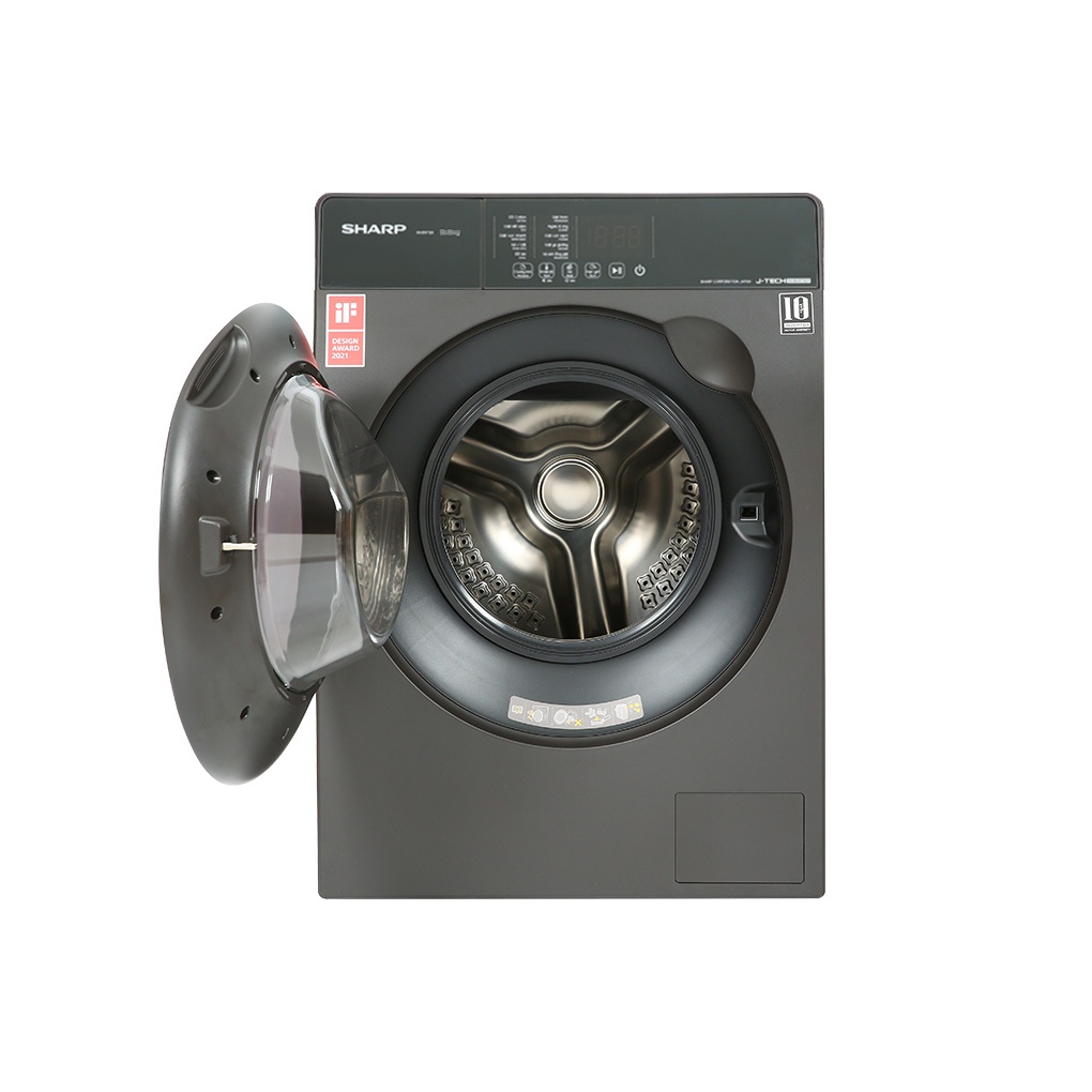 [Sharp FK954SV] Máy giặt Sharp Inverter 9.5 Kg ES-FK954SV-G, Bảo hành chính hãng 12 tháng.