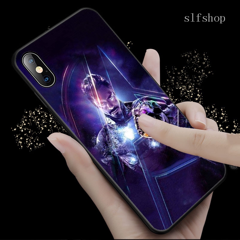 Ốp Điện Thoại Mềm In Logo Avengers Endgame Marvel Cho Htc 10 Pro D10W E8 M7 One Me X9 X10 820mini 620 10 Evo E9 Plus