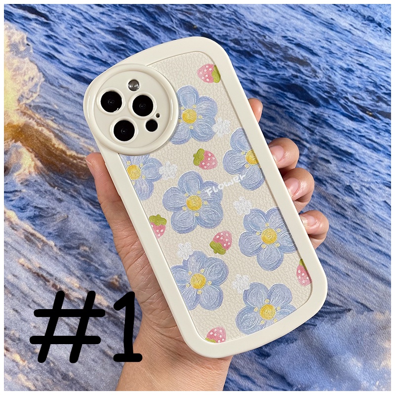 FOR XIAOMI 11LITE 12LITE REDMI 12C 10C 10 NOTE12 NOTE11 NOTE10 NOTE9 NOTE 8 NOTE7 S 9 8 7 10A 9C 9A 9T K40 POCO M5 M5S F3 X3 M3 PRO painting oval soft case
