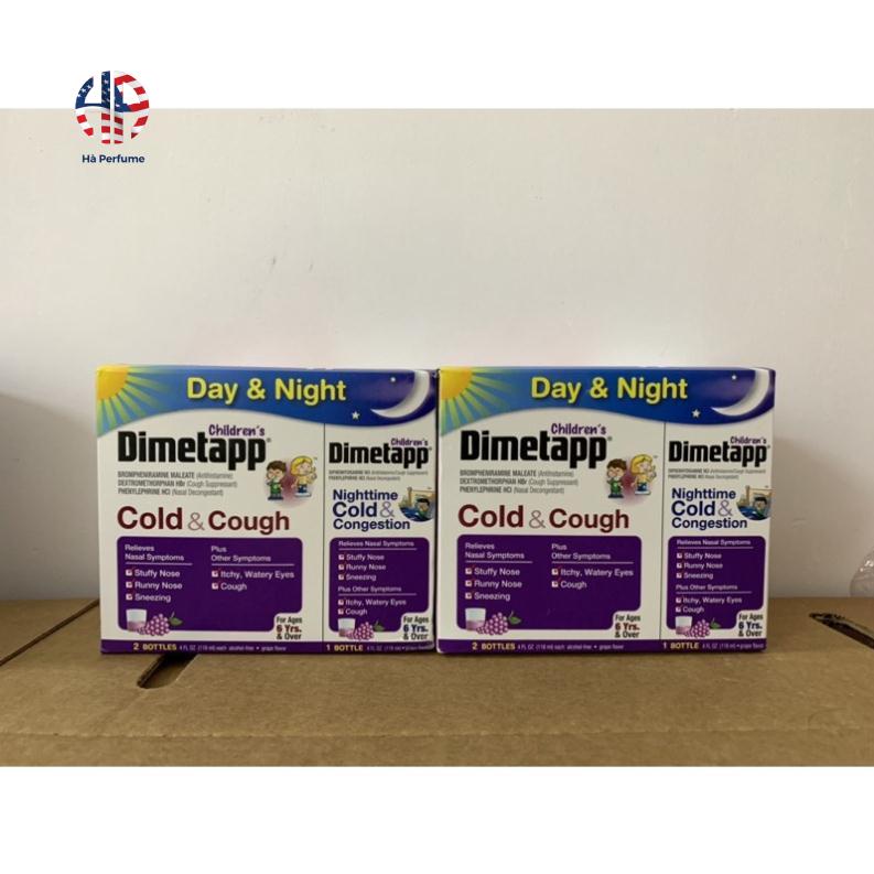 Vỏ chai Dimetapp 3 chai Mỹ