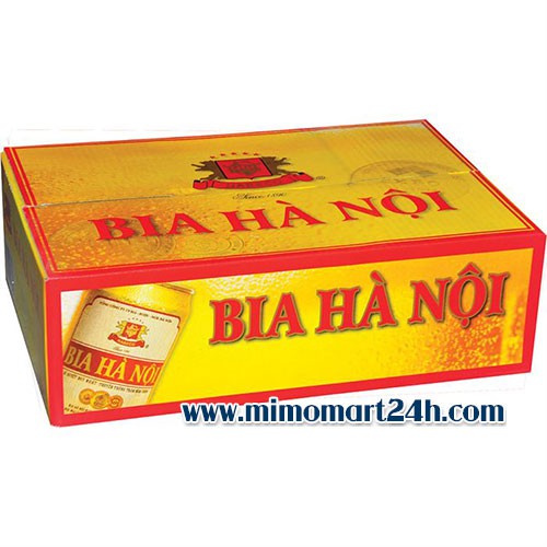 Bia Hà Nội Habeco - Thùng 24 lon x 330ml