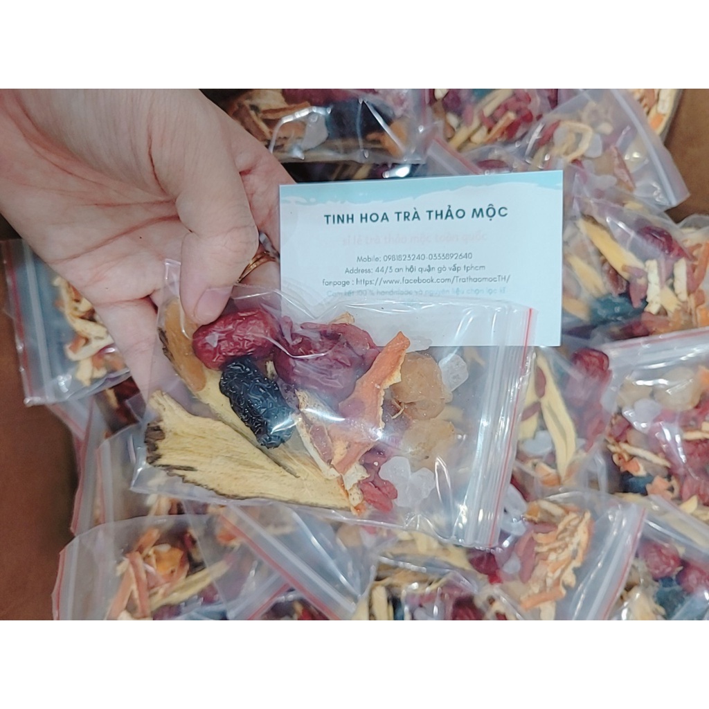 Trà lipton cam thảo 11 vị 30 gói Tinh Hoa Trà Thảo Mộc Món Quà Từ Thiên Nhiên