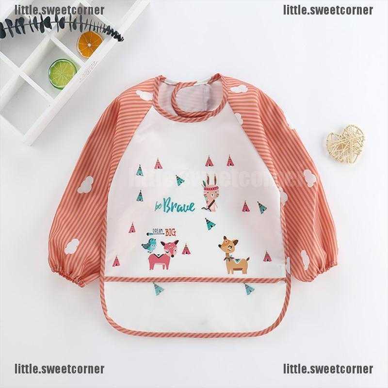 Áo Yếm Tay Dài Chống Thấm Nước Kèm Túi Tiện Dụng