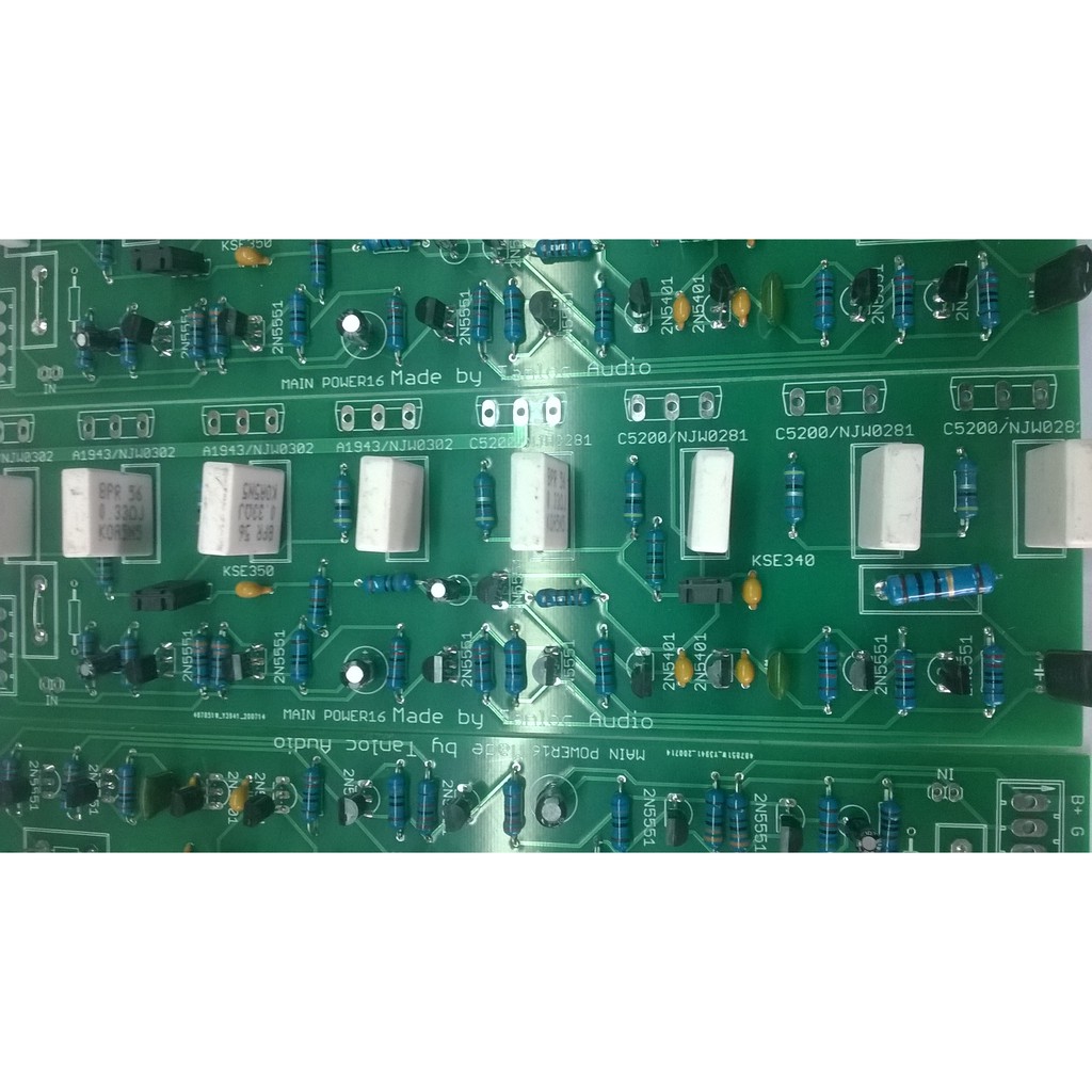 Mạch công suất 16 sò nguồn đôi