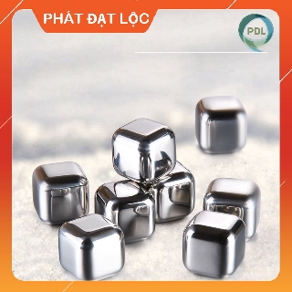 ❤️ Đá Vĩnh Cửu Bằng Inox 8 Viên 👍 Phát Đạt Lộc 👍  giúp đồ uống lạnh lâu và không đổi vị