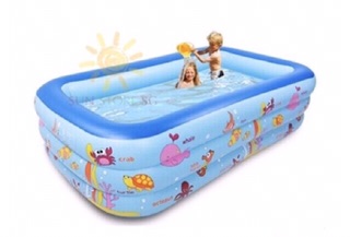 (A)COMBO Hồ 2,1 m + Bơm điện hai chiều hút và thổi