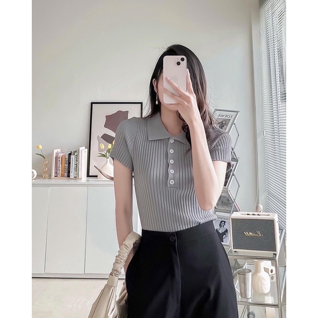 Áo thun Knitted Top