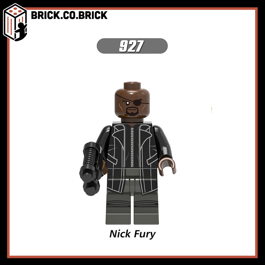 Proxima Midnight Nick Fury Ronin Black Widow Đồ chơi Non LEGO Super Hero Mô Hình Lắp Ráp Siêu Anh Hùng Marvels DC X0215