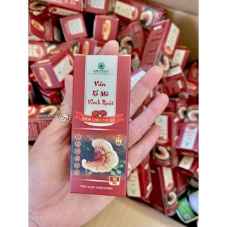 Xổ mỡ vành ruột linh chi đỏ chính hãng