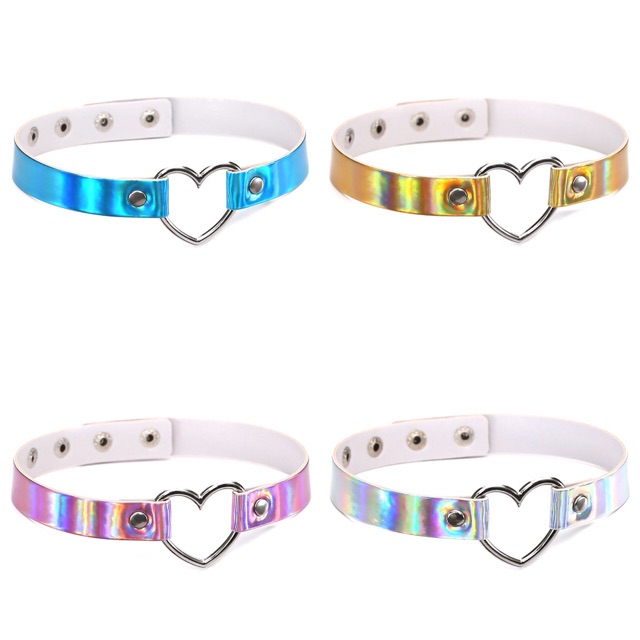 Vòng cổ choker trái tim choker đùi