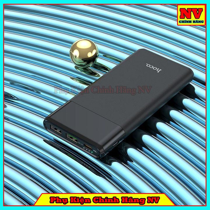 Pin Dự Phòng Hoco J58 10000mAh Sạc Nhanh Chuẩn PD &amp; QC 3.0