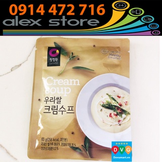 Súp Kem Ăn Liền Hàn Quốc ( Cream Soup) Daesang 60g ( 255 kcal)