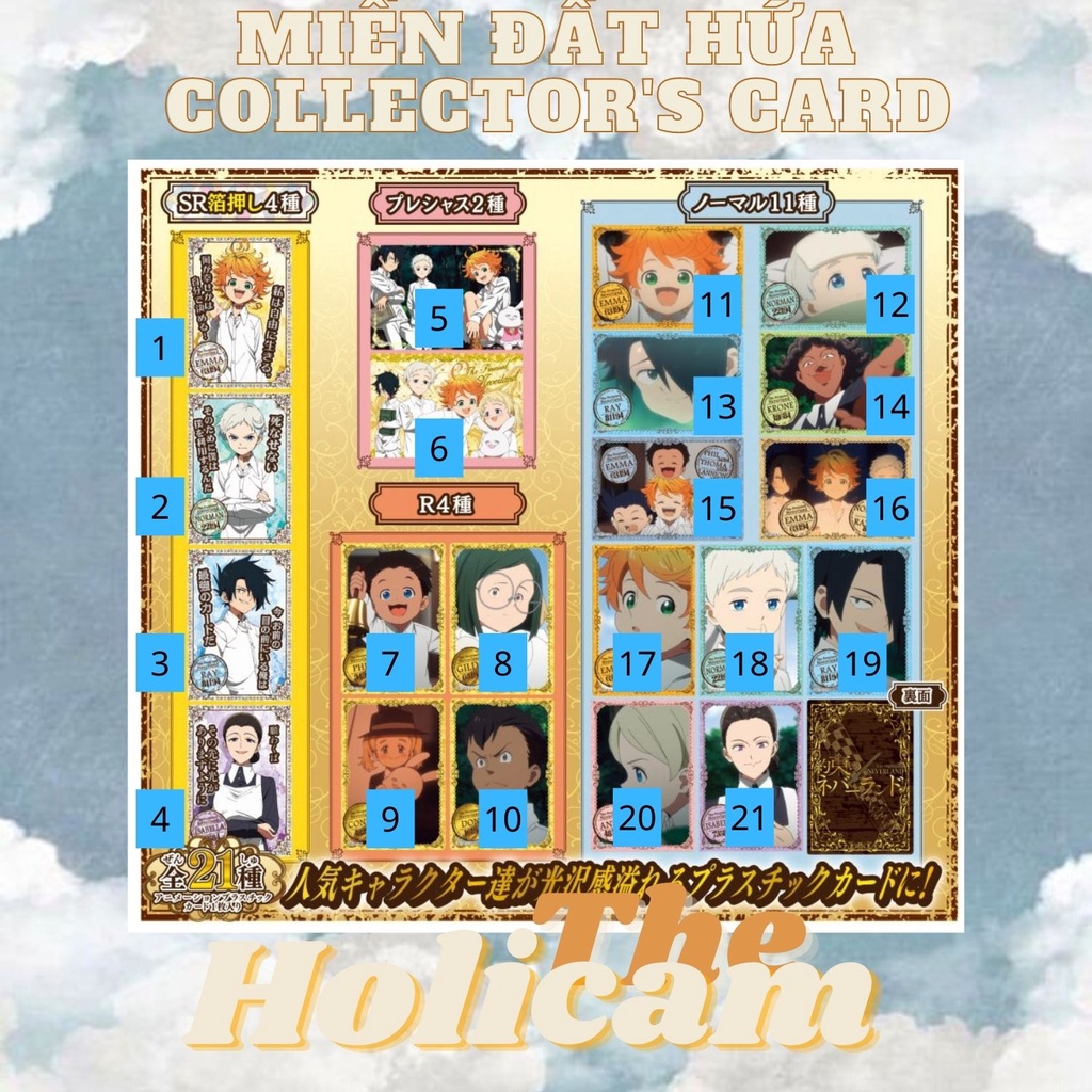 GÓI PACK + THẺ CARD NHÂN VẬT COLLECTOR NHÀ SƯU TẬP PHIM MIỀN ĐẤT HỨA