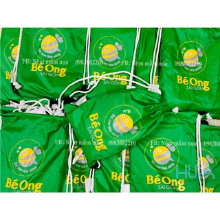 Túi đựng đồ dơ cho bé đi học. Thân thiện với môi trường. Vải dù chống thấm. Mẫu ngẫu nhiên hàng xuất dư có in logo Trườn