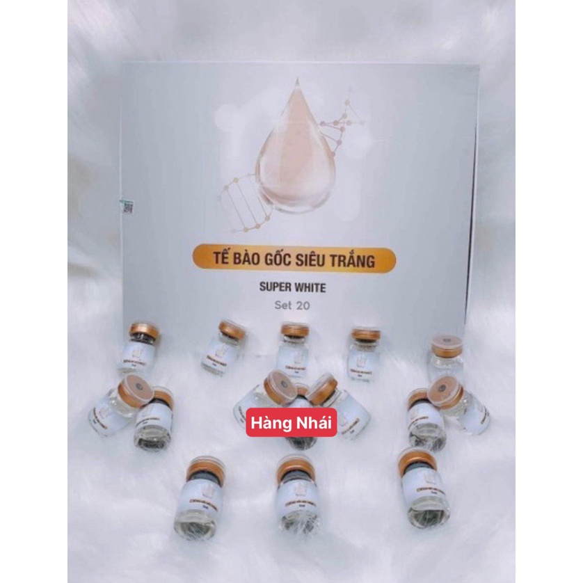 Tế Bào Gốc Siêu Trắng SUPER WHITE Loại 1 Nắp Trắng