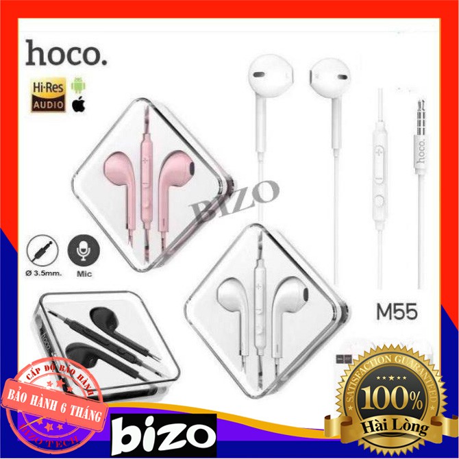 [CAO CẤP] Tai nghe nhét tai có mic hoco M55 Chính hãng nghe cực phê