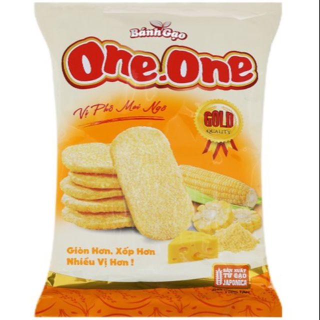 Bánh gạo One One vị phô mai ngô