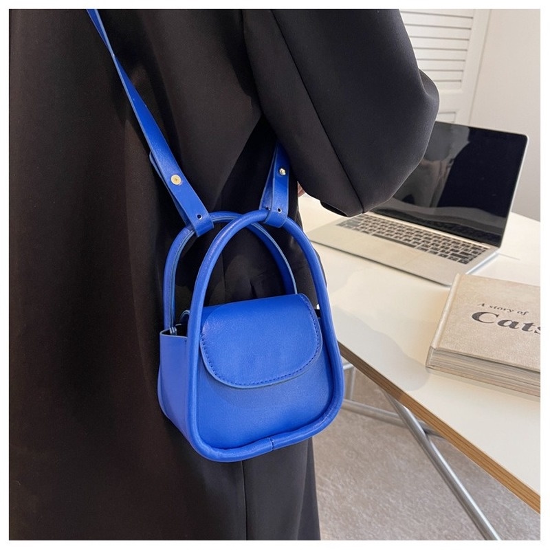 Túi Đeo Chéo Nhỏ Màu Trơn Phong Cách Hàn Quốc NB00341