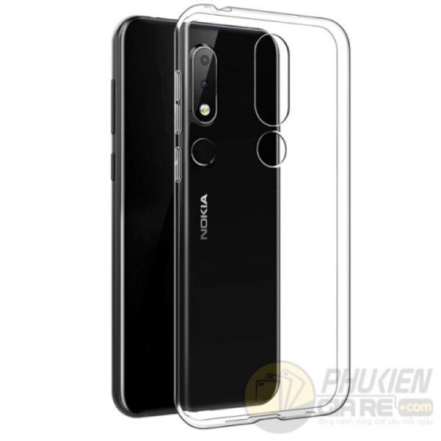 Ốp dẻo trong loại Dày Nokia 3.1 Plus, X5,5.1 Plus,6.1 Plus