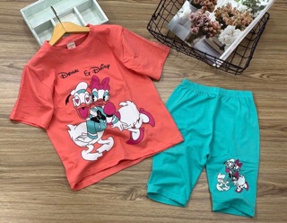 Bộ ngố bé thun cotton 4c