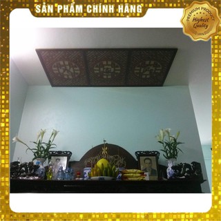 [KM Tết 2020] Miếng dán bàn thờ chống ám khói 41x81 dành cho bàn thờ 3 bát hương