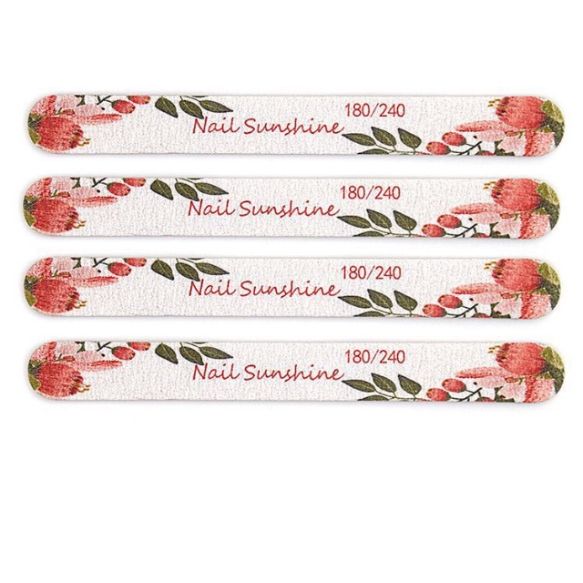 Dũa Móng Tay Hoa Hồng Rose Basic 180/240 - Neosxinh Nails