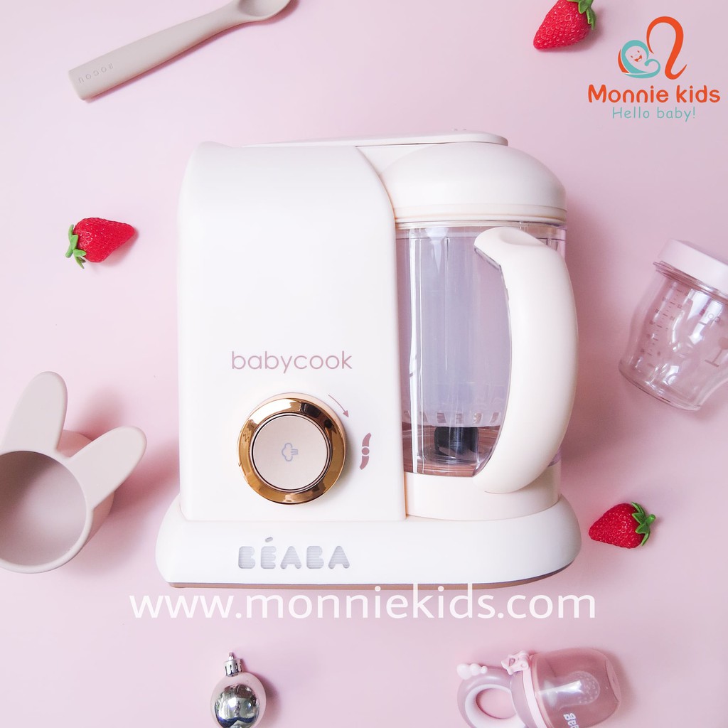 Máy Hấp Xay Đa Năng Béaba 4 Trong 1 Babycook