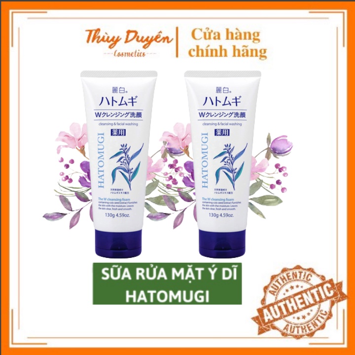 Sửa Rửa Mặt Hạt Ý Dĩ Hatomugi Naturie Trắng Da Nhật Bản
