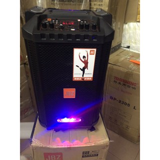 [freeshiploa kéo mini jbz jb-0806, loa karaoke 2.2 tấc kèm 2 mic