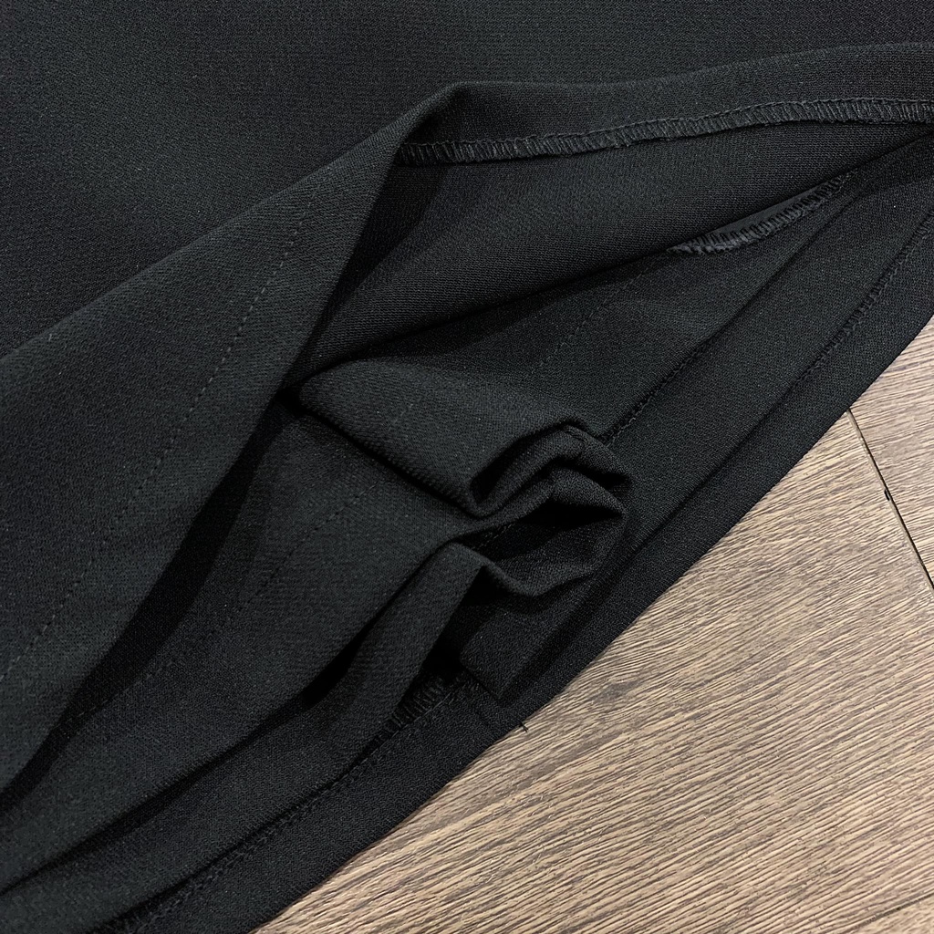 Quần váy chữ A màu đen - 86Q01