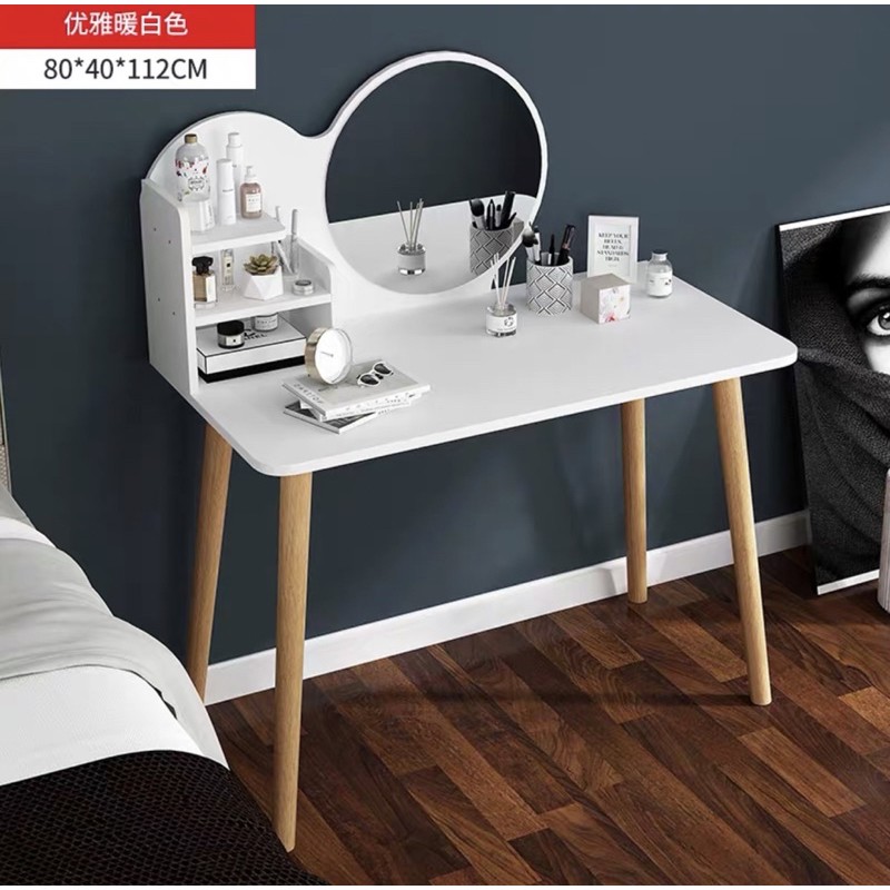 bàn trang điểm phong cách kiểu hiện đại có đèn LED (kèm  ghế  ) hàng có sẵn | BigBuy360 - bigbuy360.vn