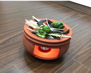 Bếp Đất Nung Xông Bồ Kết