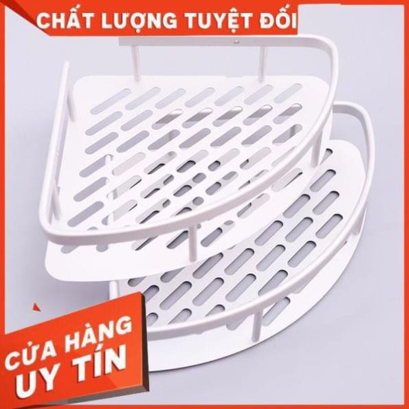 SALE KỆ GÓC/GIÁ ĐỂ ĐỒ ĐA NĂNG 2 TẦNG HỢP KIM NHÔM ZENTO OLO - 938 TREO NHÀ TẮM NHÀ BẾP