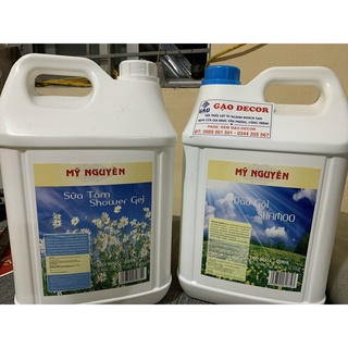Dầu gội- sữa tắm can 10l mỹ nguyên cho nhà nghỉ khách sạn