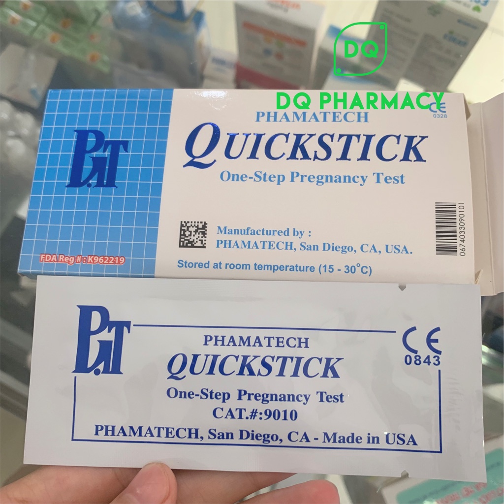 Que thử thai Quickstick nhập khẩu USA chính hãng