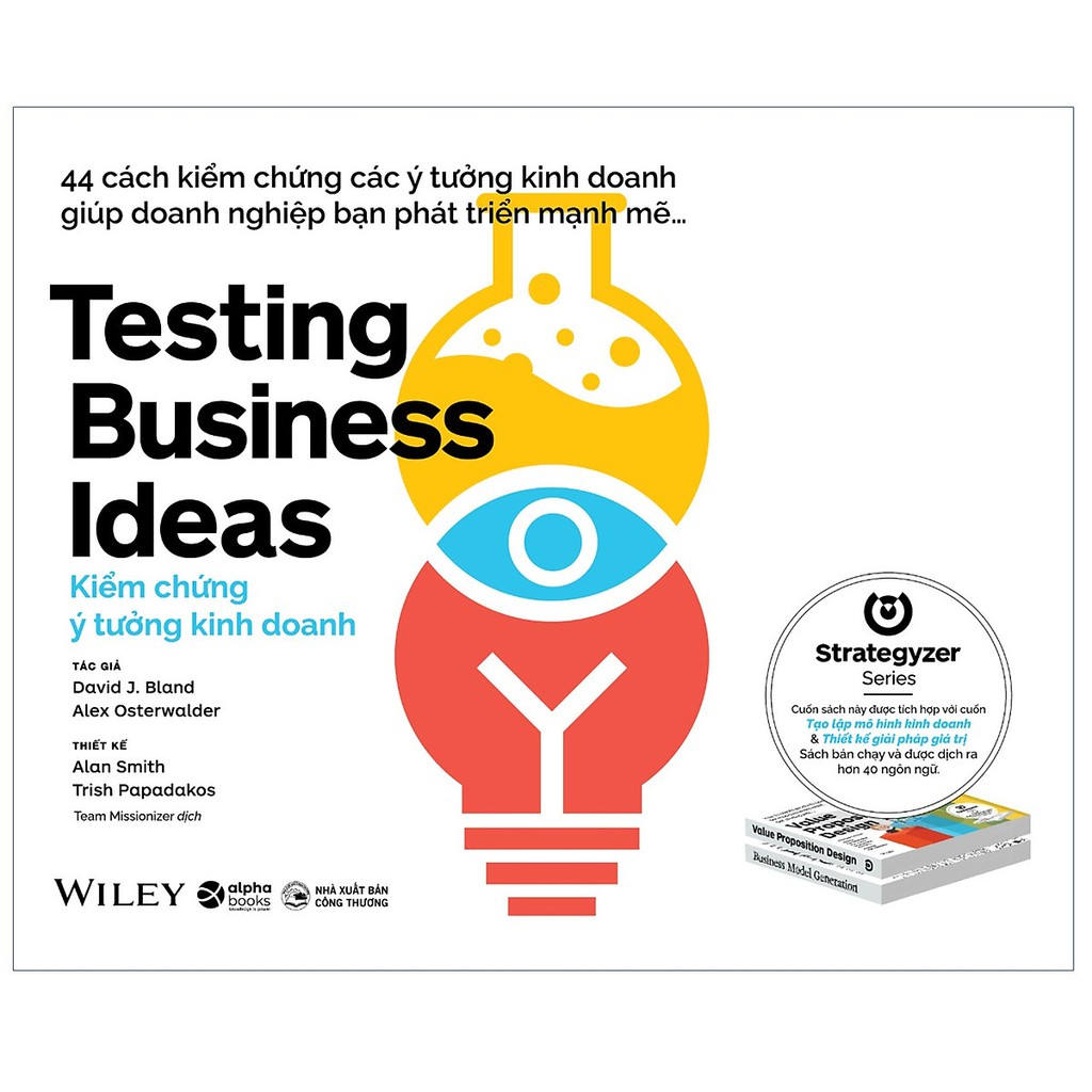 Sách Alpha books - Kiểm Chứng Ý Tưởng Kinh Doanh (Testing Business Ideas)