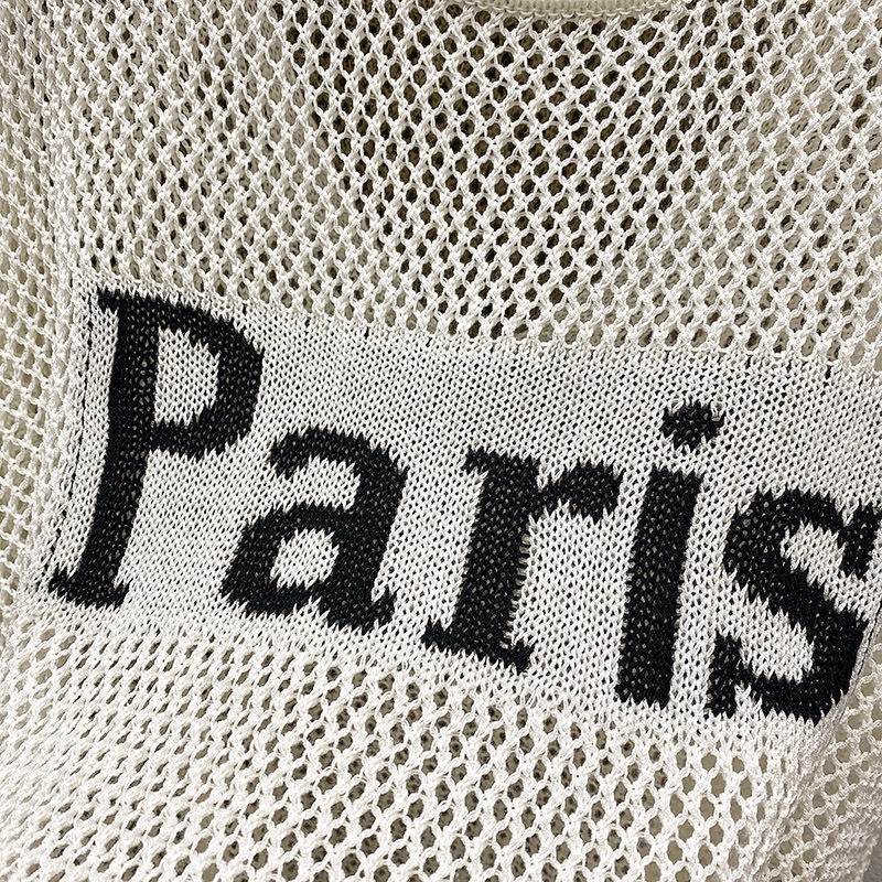 Áo Dệt Kim Sát Nách Dáng Rộng Thời Trang Mùa Hè Cho Nữ